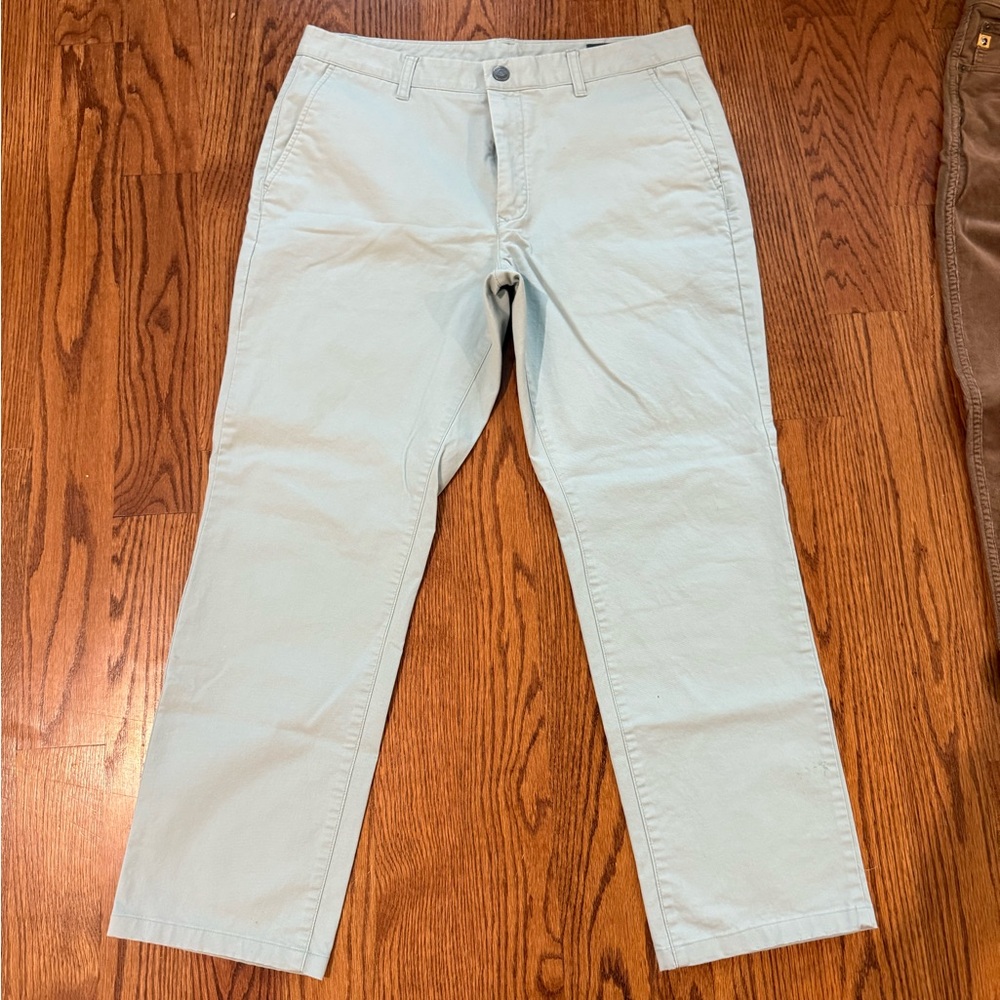Bonobos Sky Blue Trousers with Patterned Lining 35x30